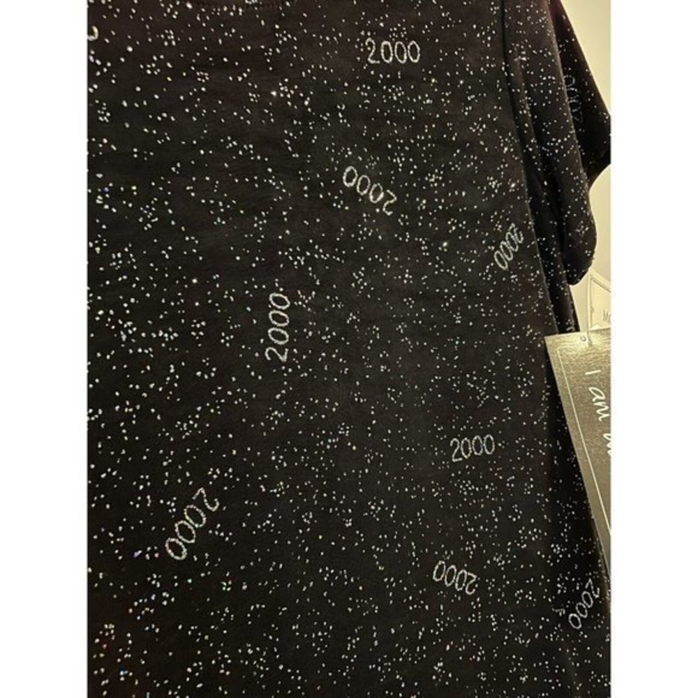 4P Vintage Molly Malloy Evening Dress Glitter 2000 Millennium New Year RARE - Picture 6 of 9